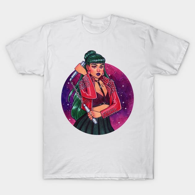 Girl Gang Sailor Pluto T-Shirt by imawonder